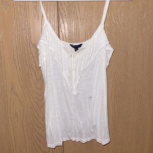 Aeropostale Brand New White Tie Tank